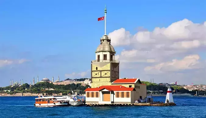 Maiden Tower  Low-poly 3D model