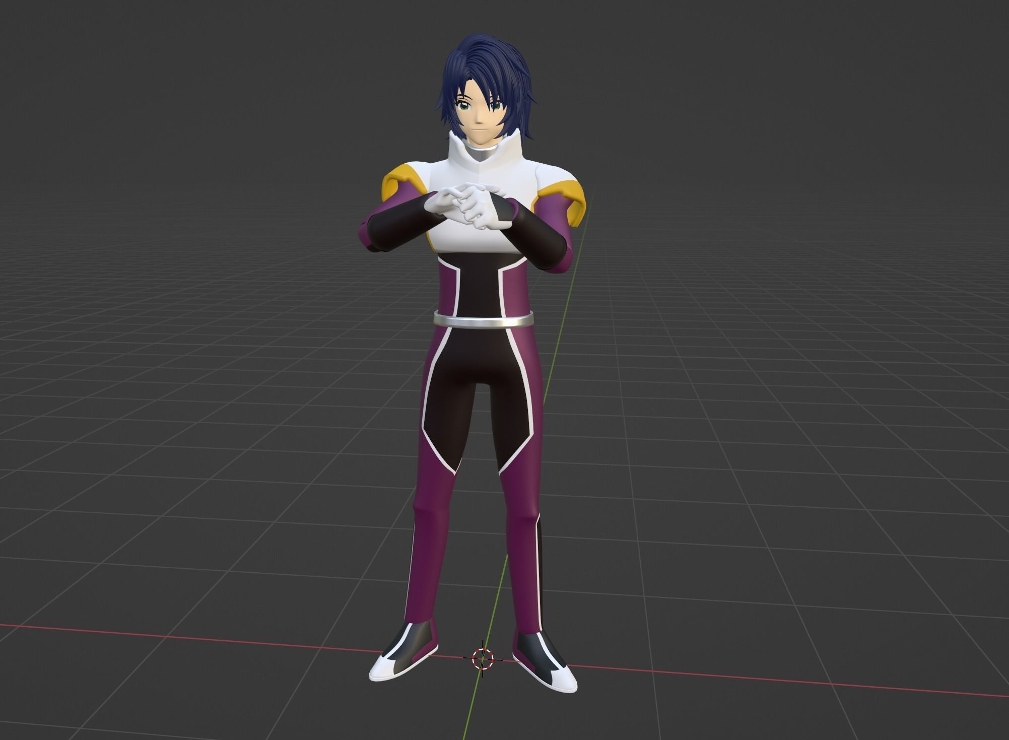 Athrun Zala - Gundam Seed Destiny 3D model_5