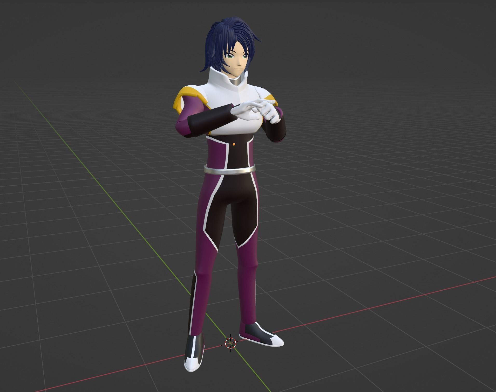 Athrun Zala - Gundam Seed Destiny 3D model_8