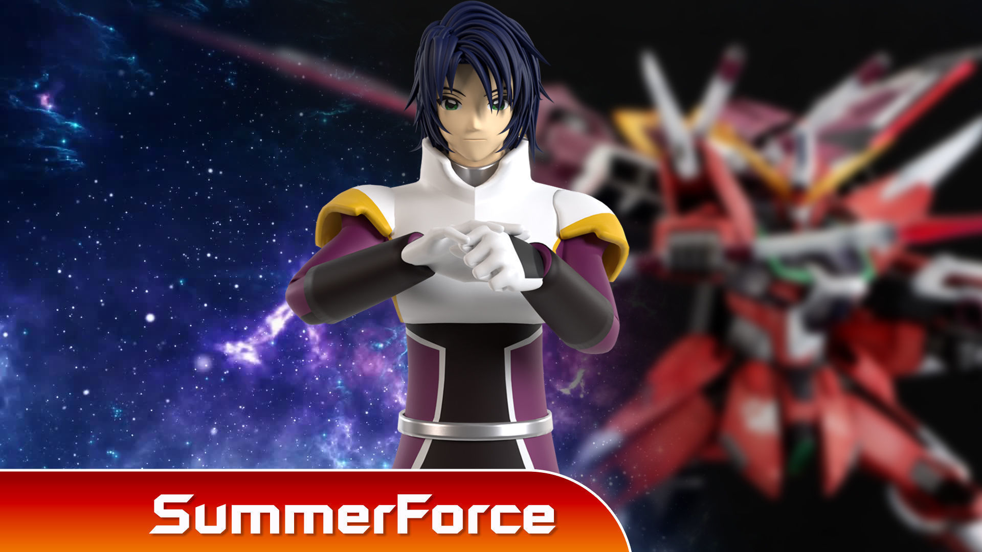 Athrun Zala - Gundam Seed Destiny 3D model_1