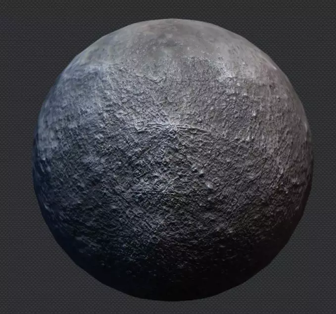 Mercury Planet 8k 3D model_0