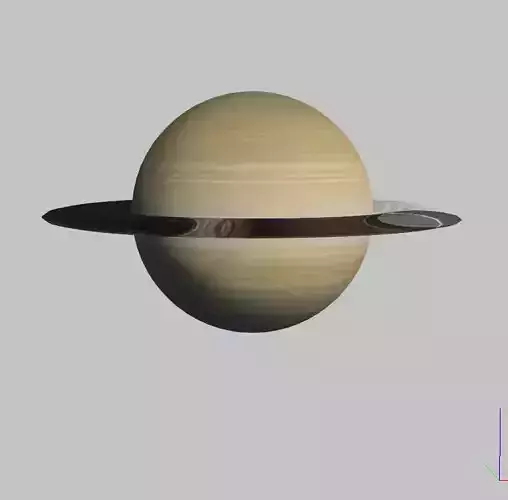 Saturn Planet 3d Model 8k 3D model