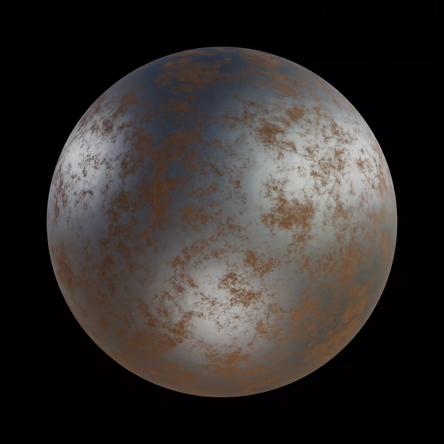 Procedural Rust Metal Material Texture