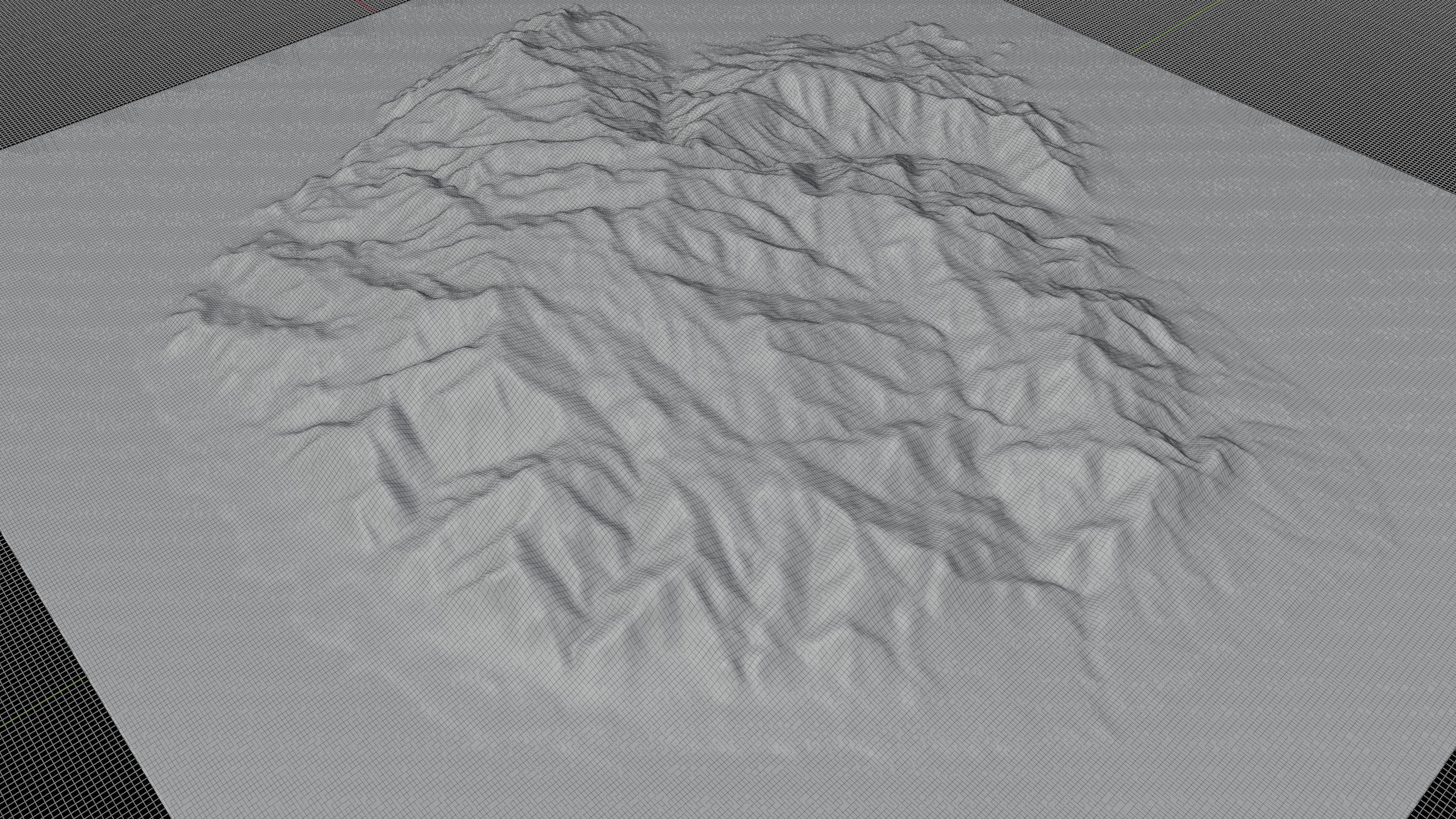 Yakushima full 3d model terrain Low-poly 3D model_13