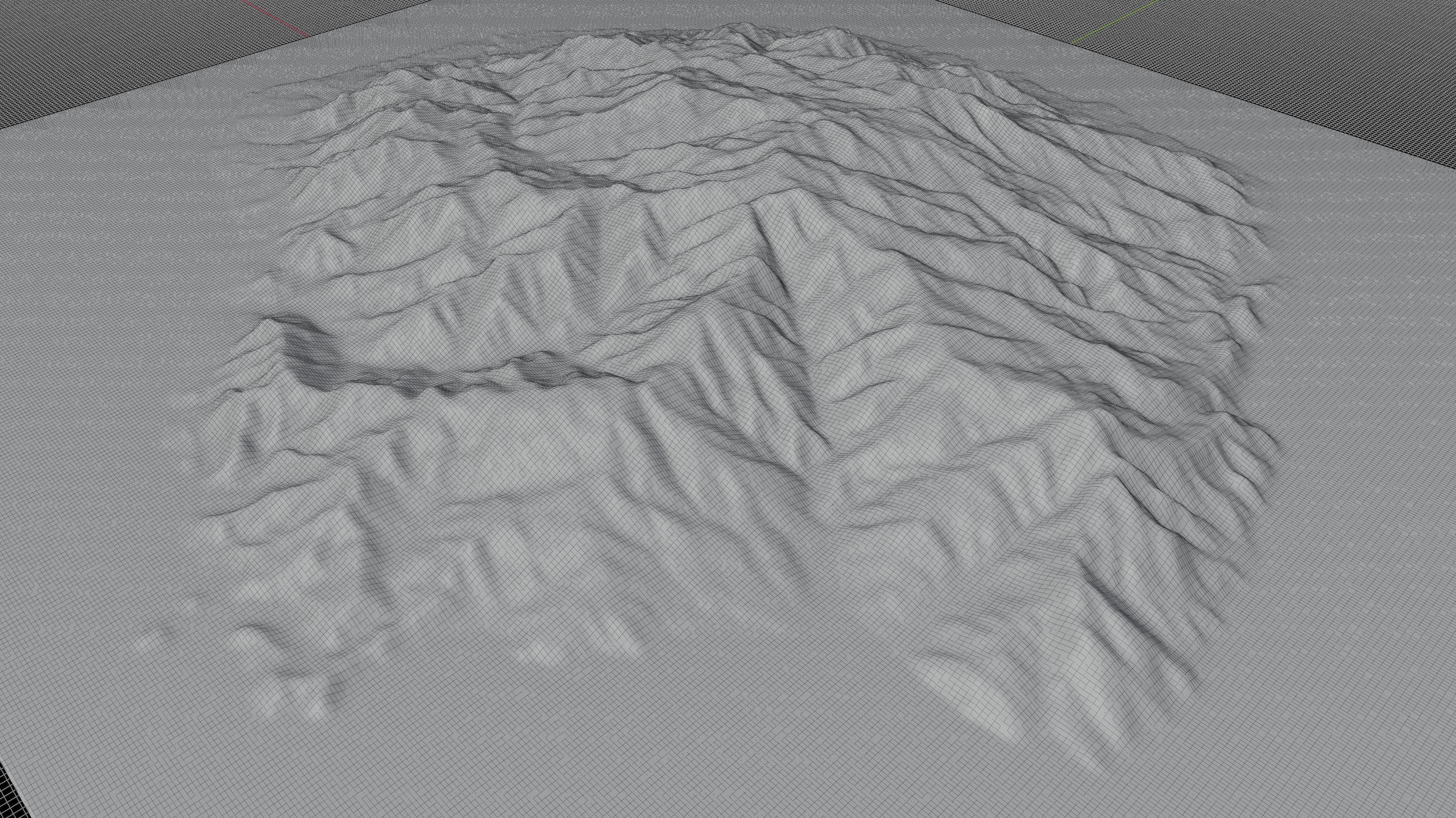 Yakushima full 3d model terrain Low-poly 3D model_12