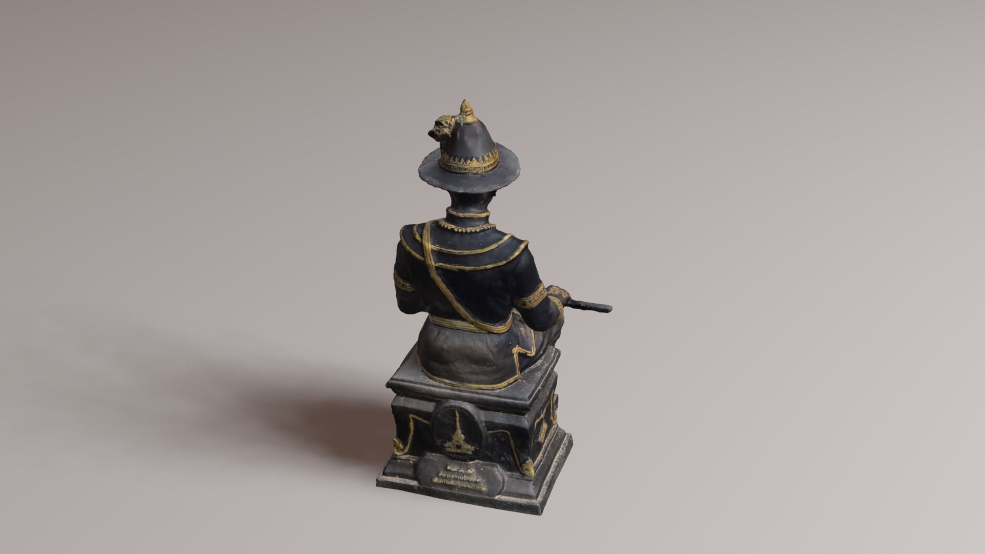 The Great King Taksin 3D model_28