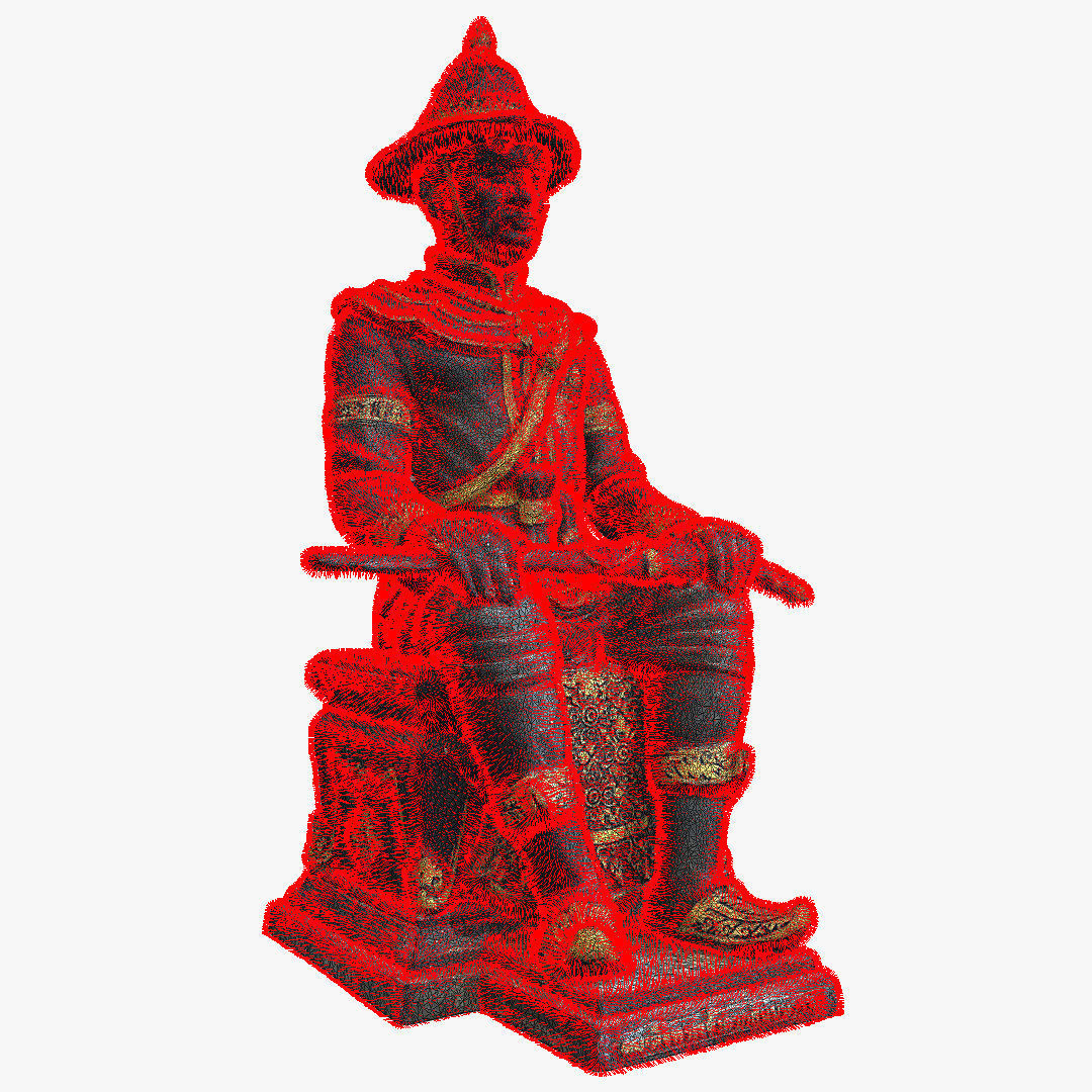 The Great King Taksin 3D model_10