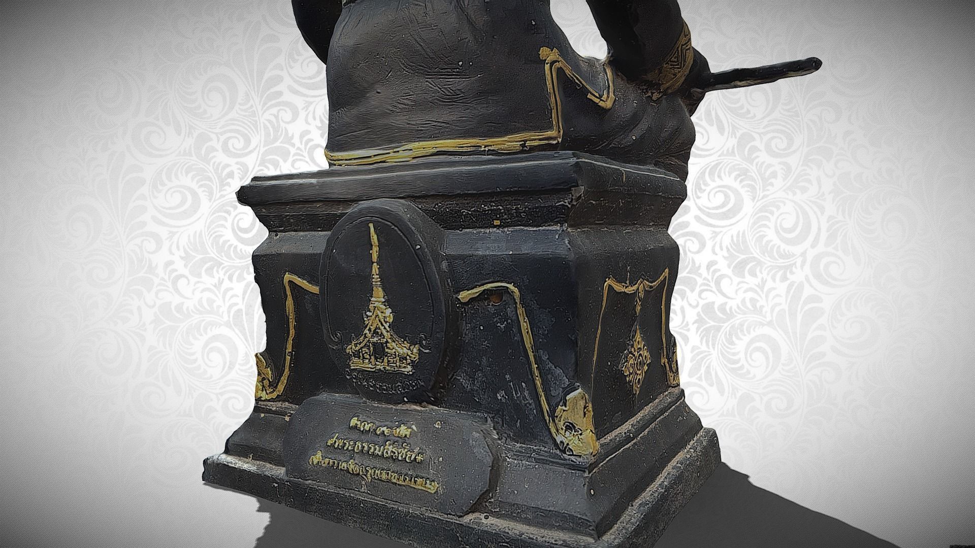 The Great King Taksin 3D model_8