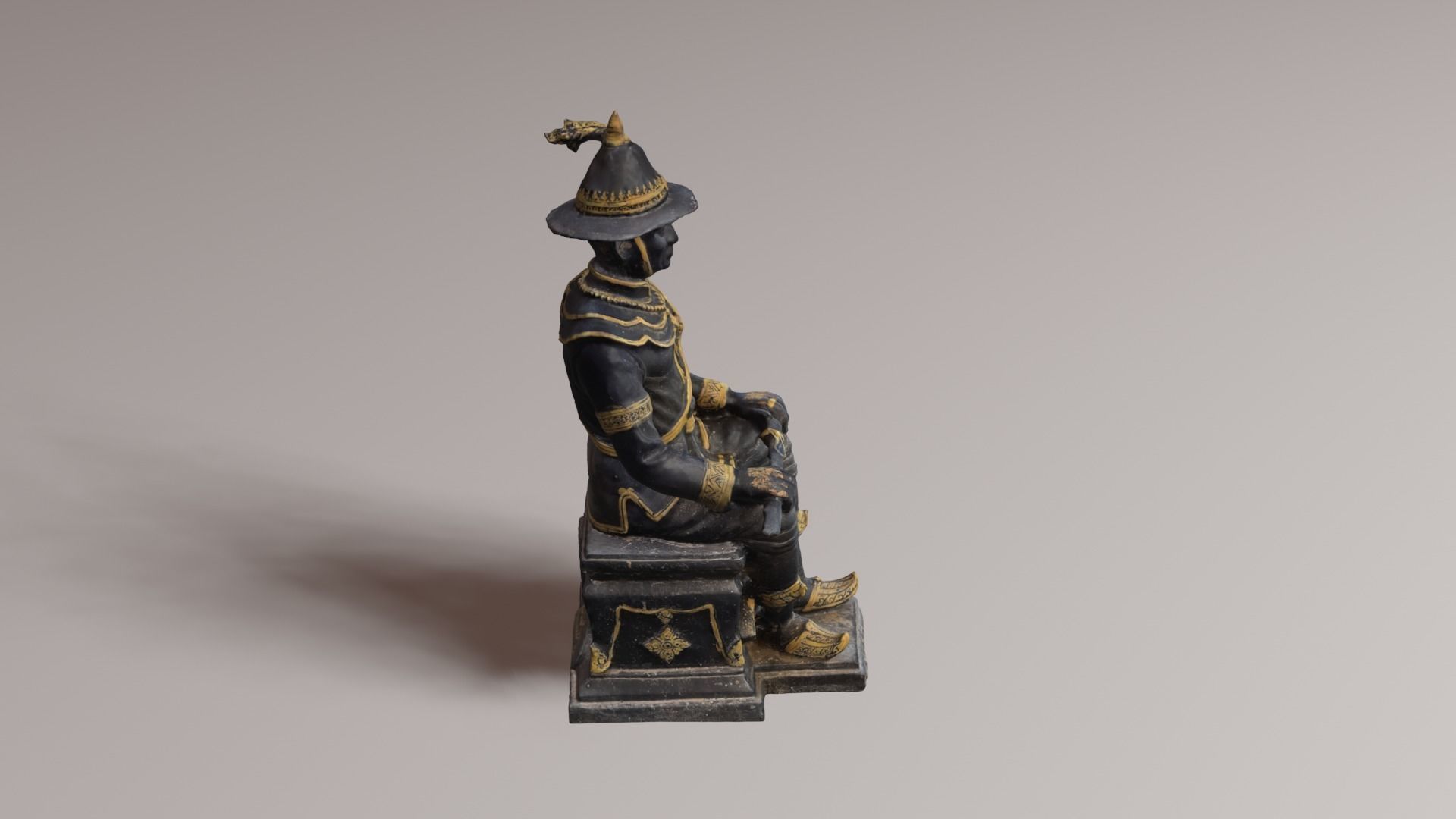 The Great King Taksin 3D model_22