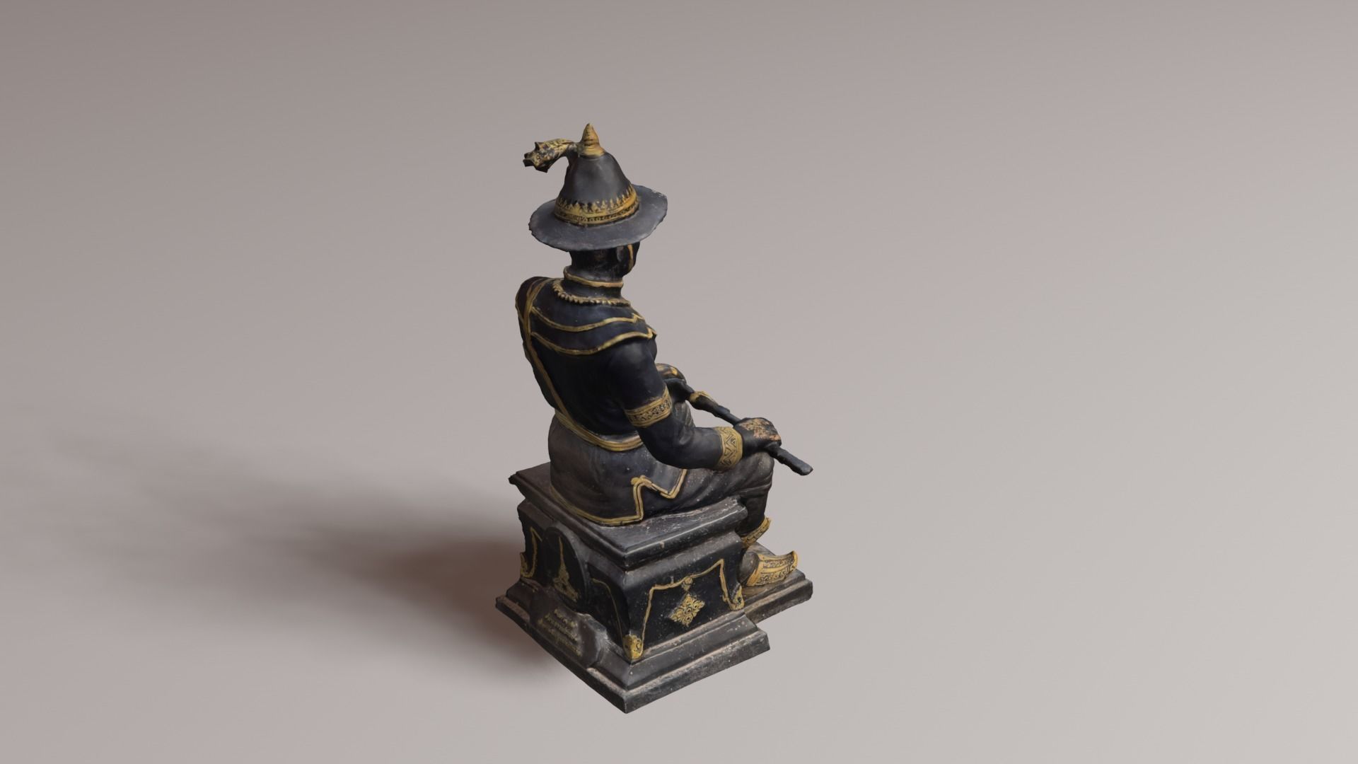 The Great King Taksin 3D model_25