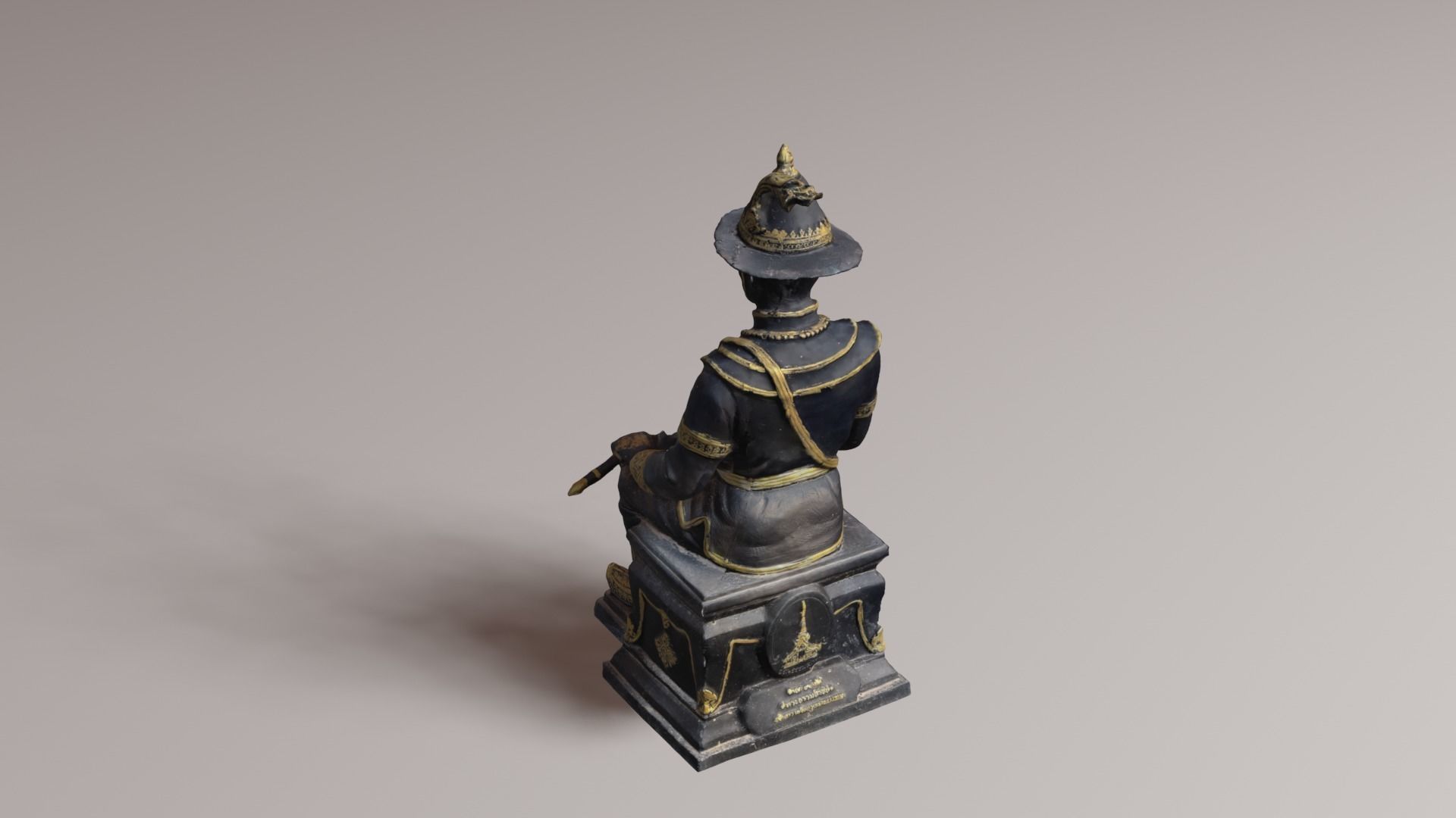 The Great King Taksin 3D model_32