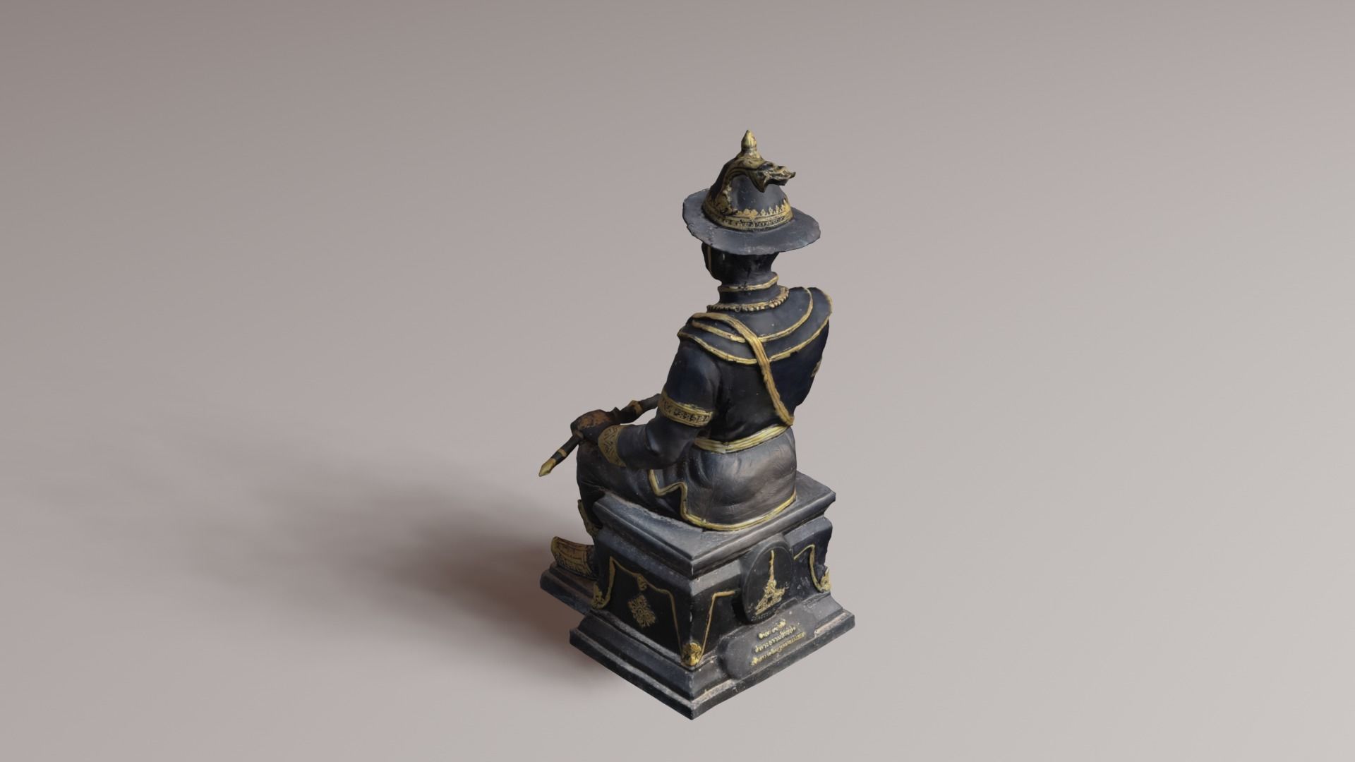 The Great King Taksin 3D model_33