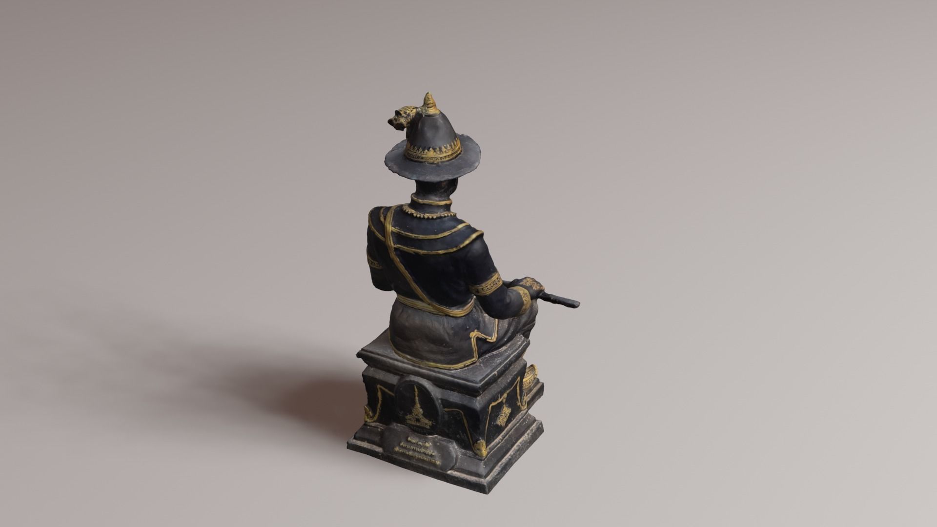 The Great King Taksin 3D model_27