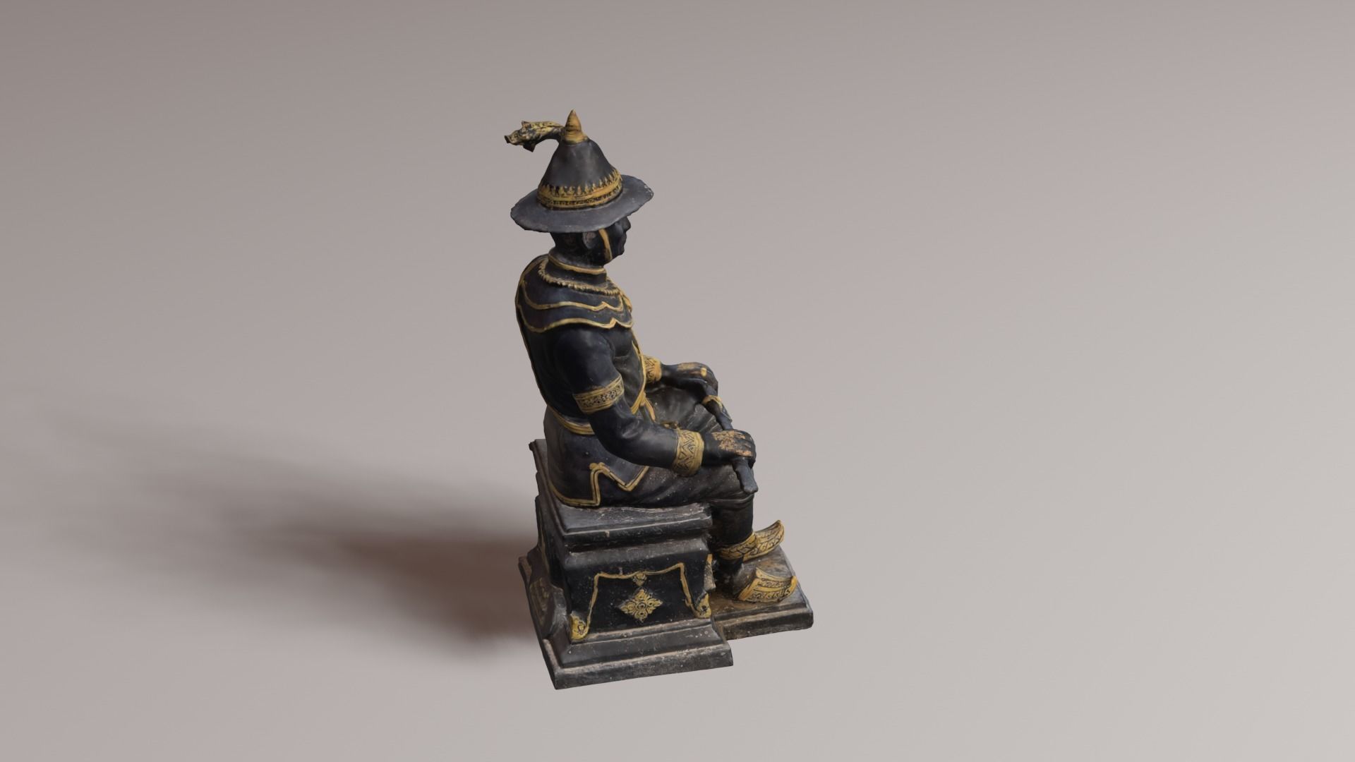 The Great King Taksin 3D model_23