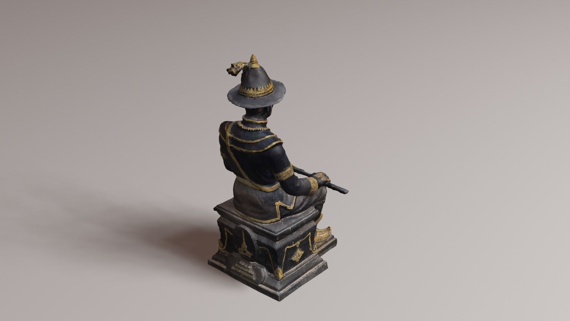 The Great King Taksin 3D model_26