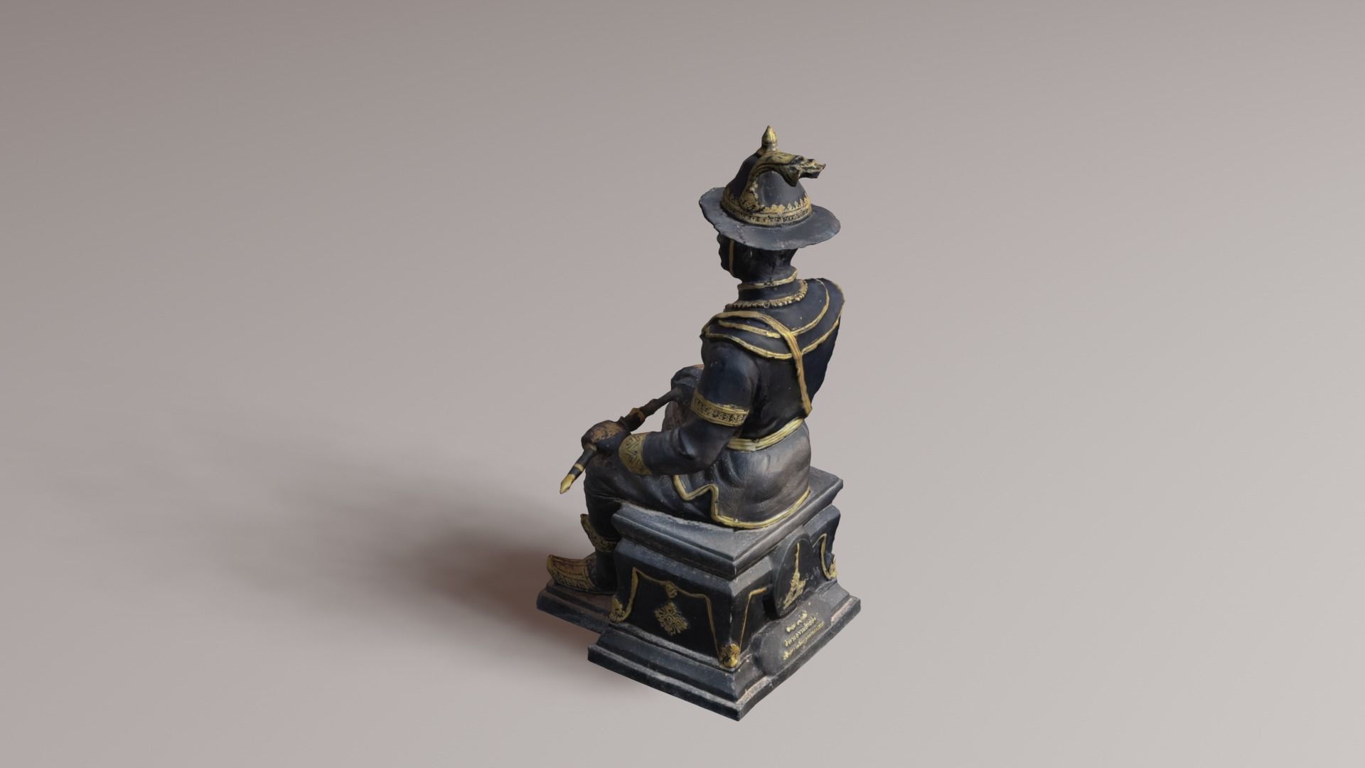 The Great King Taksin 3D model_34