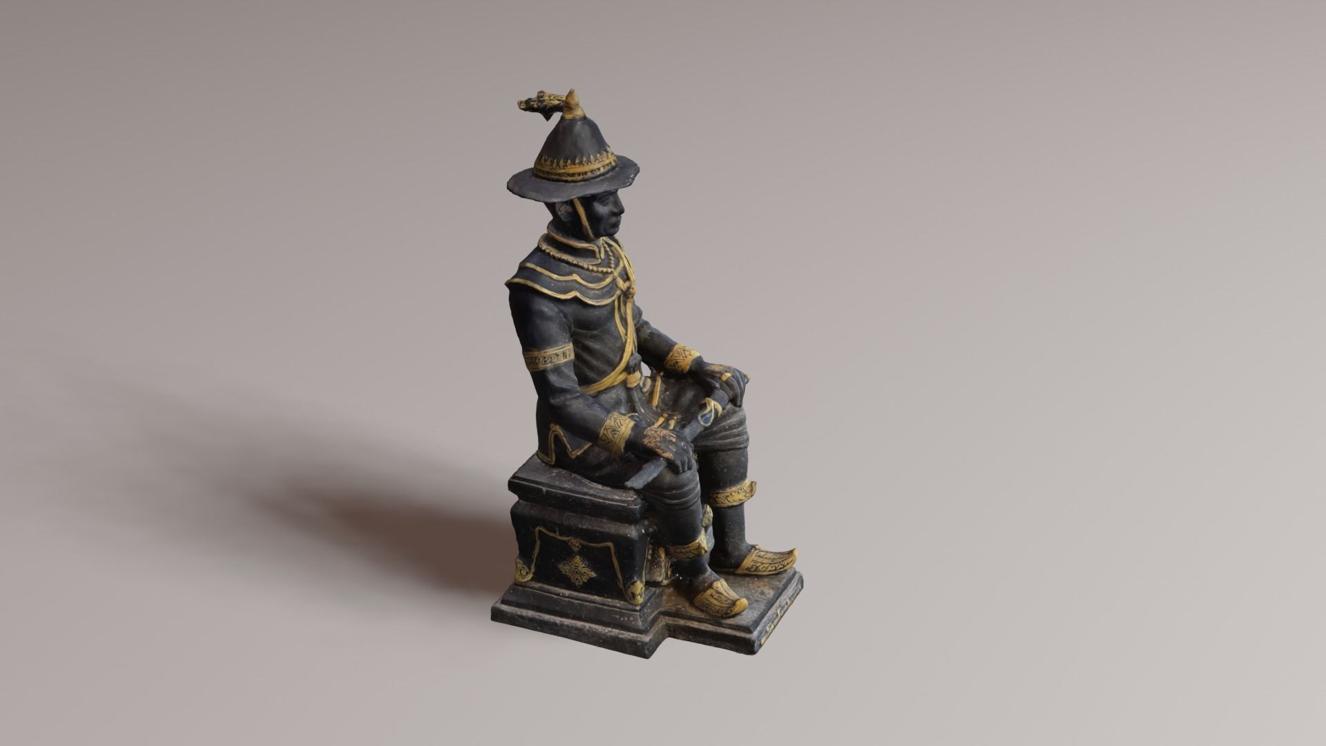 The Great King Taksin 3D model_20