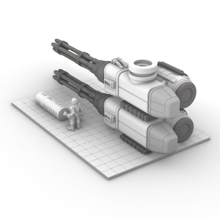 Project Gigante-Superheavy Gatling and Battle Cannon Upgrades 3D print model_31