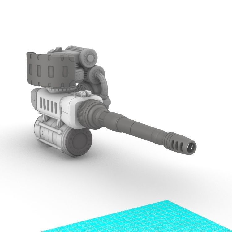 Project Gigante-Superheavy Gatling and Battle Cannon Upgrades 3D print model_36