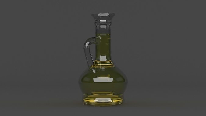 Apple Cider Vinegar 3D model 6