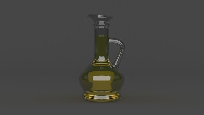 Apple Cider Vinegar 3D model 7