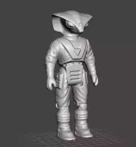 DINOSAUR RIDERS INSPIRED SNAKE 1988 TOY 68MM FIGURE MODEL EVIL