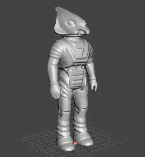 DINOSAUR RIDERS INSPIRED STINGRAY 1988 TOY 69MM FIGURE MODEL PVC