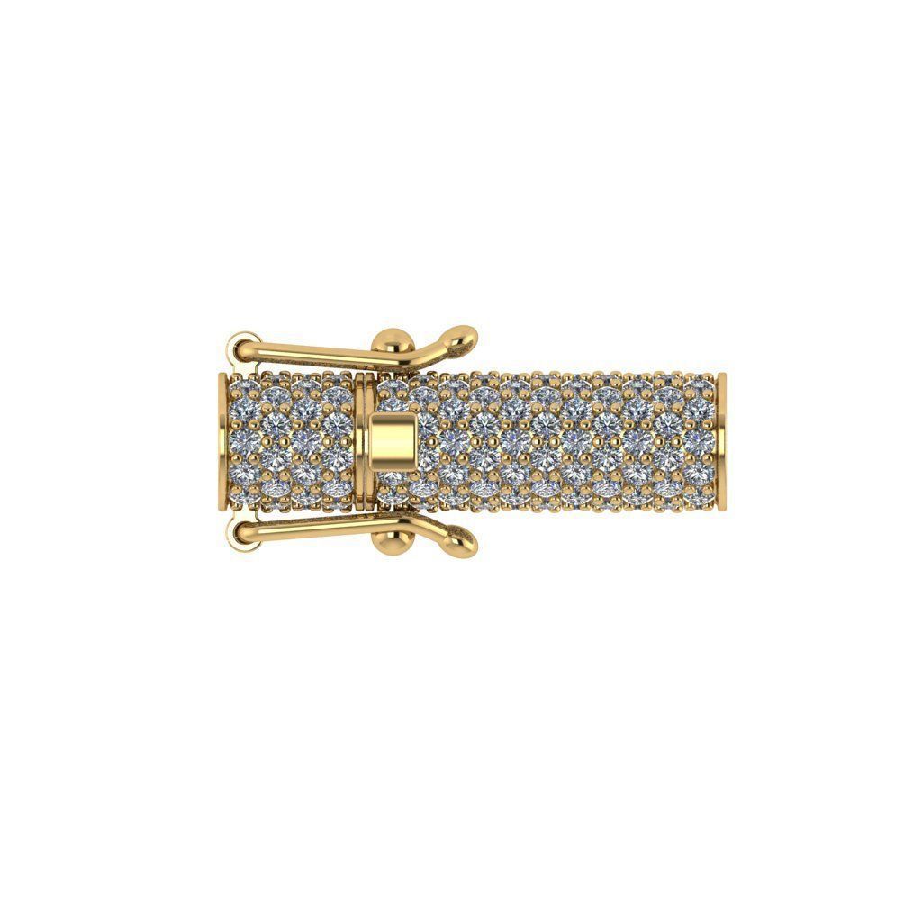 lock round 3D print model_5