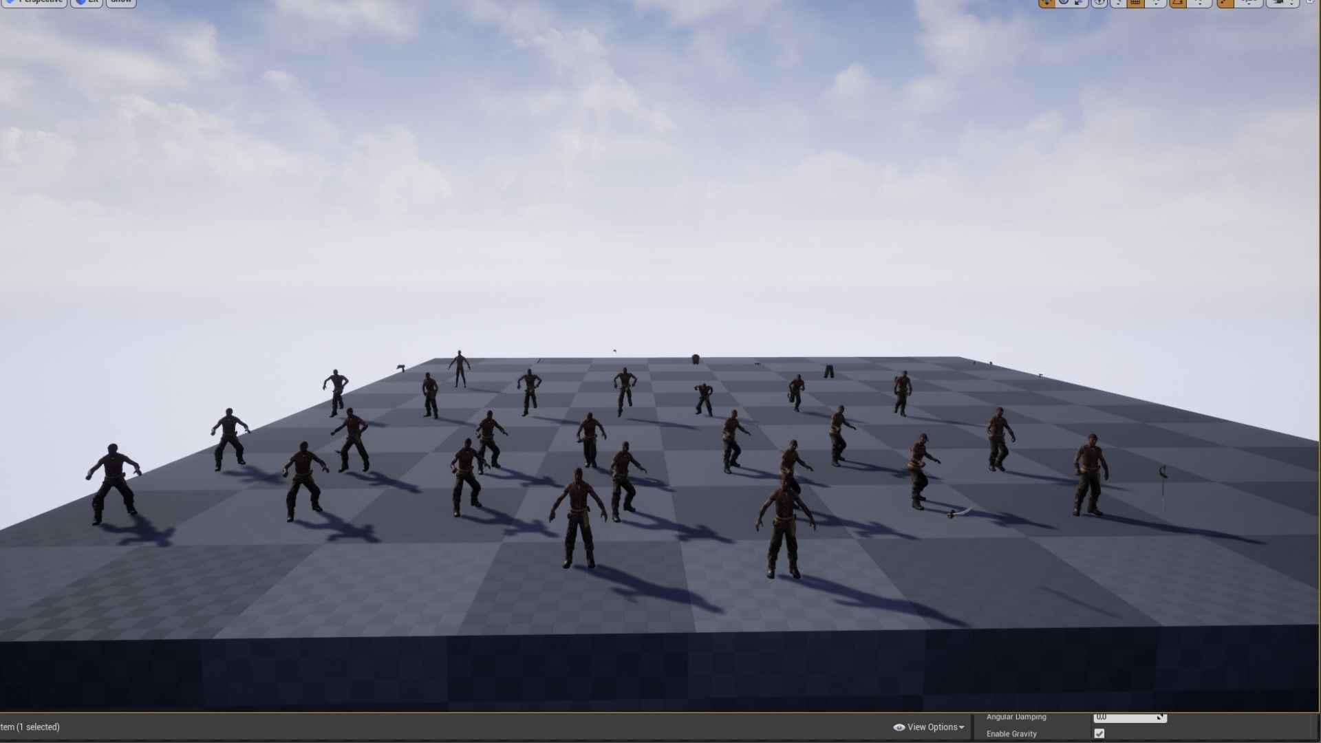 Pirate 5  Low-poly 3D model_19