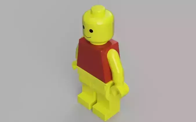 Lego-Compatible 3D Model