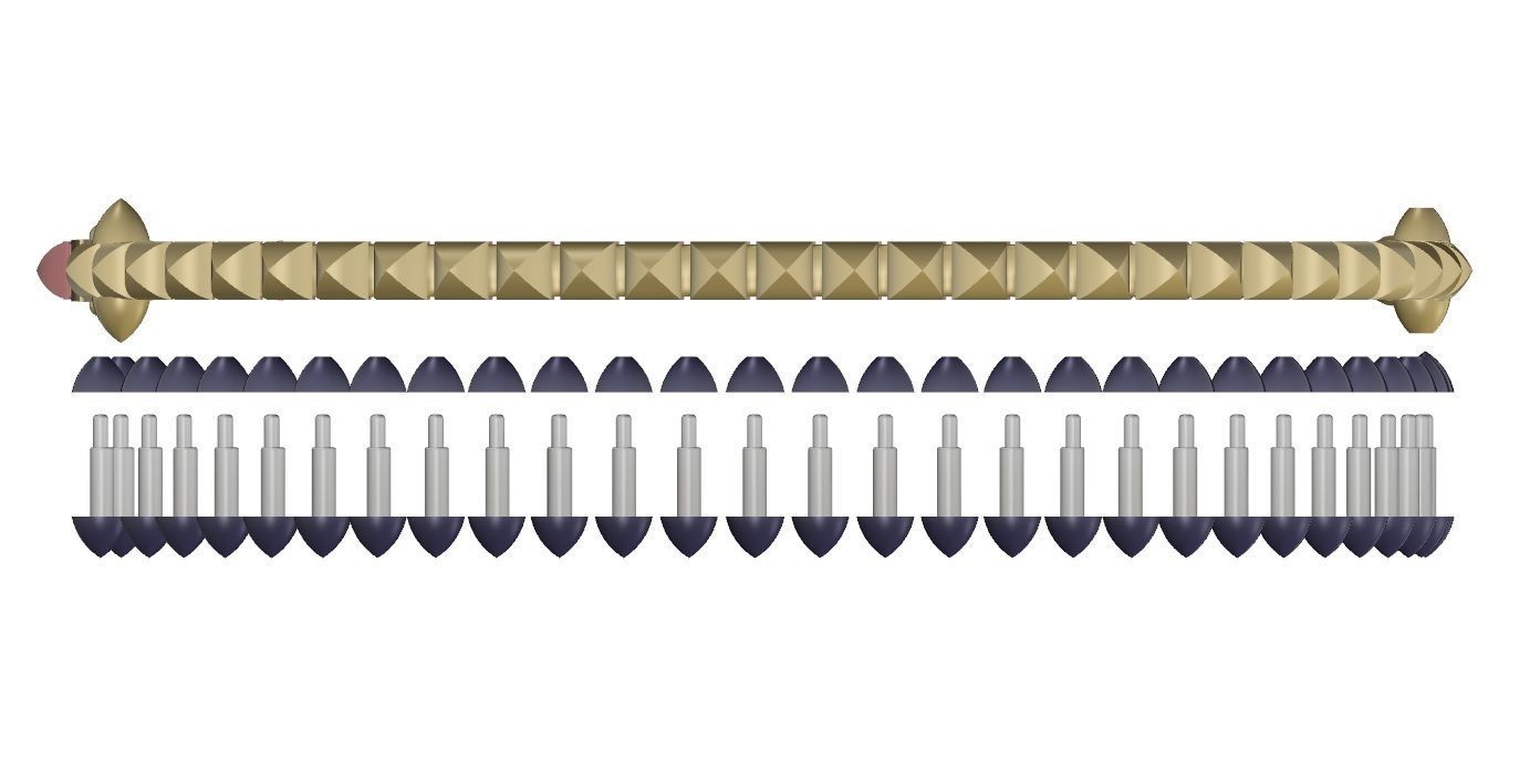 CLASH  BRACELET SMALL MODEL 3D print model_7