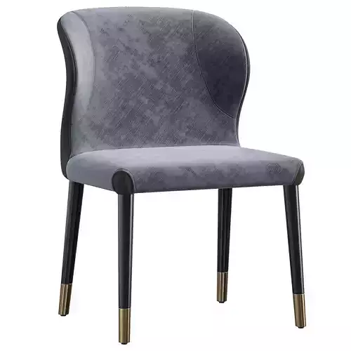 Modern Gray Chair By Homary 