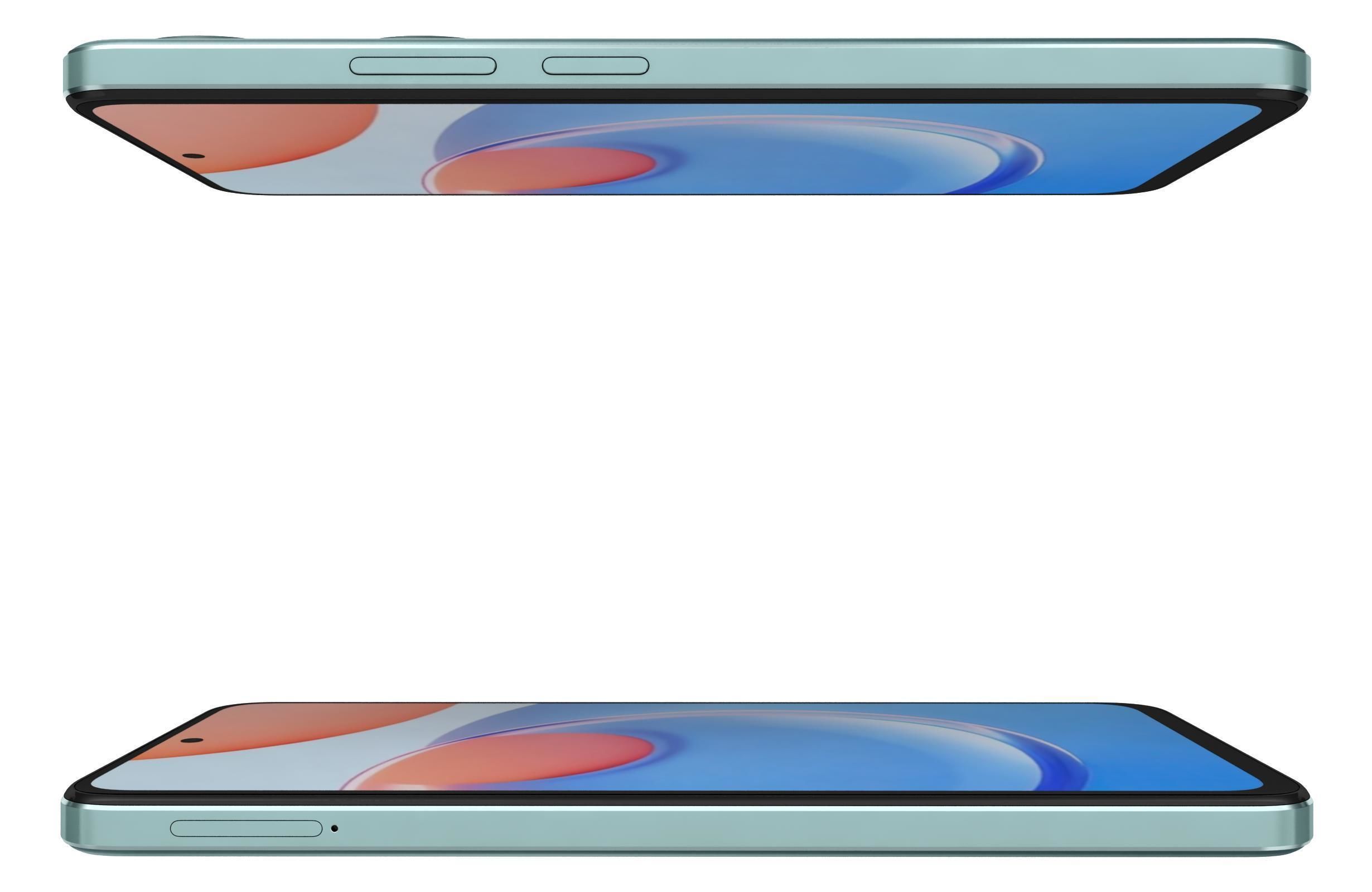 Honor Play 8T All Colors Low-poly 3D model_11