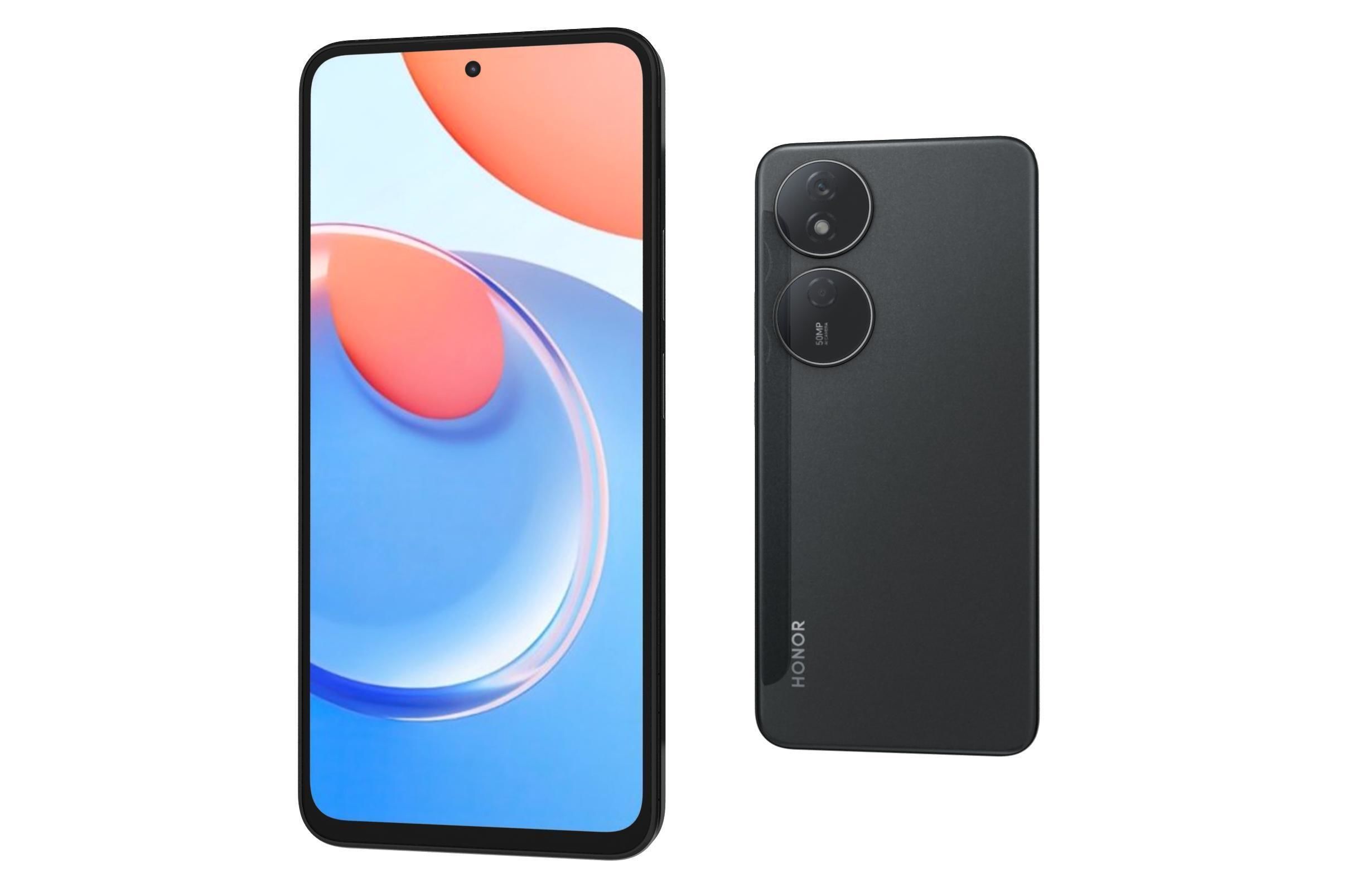 Honor Play 8T All Colors Low-poly 3D model_19