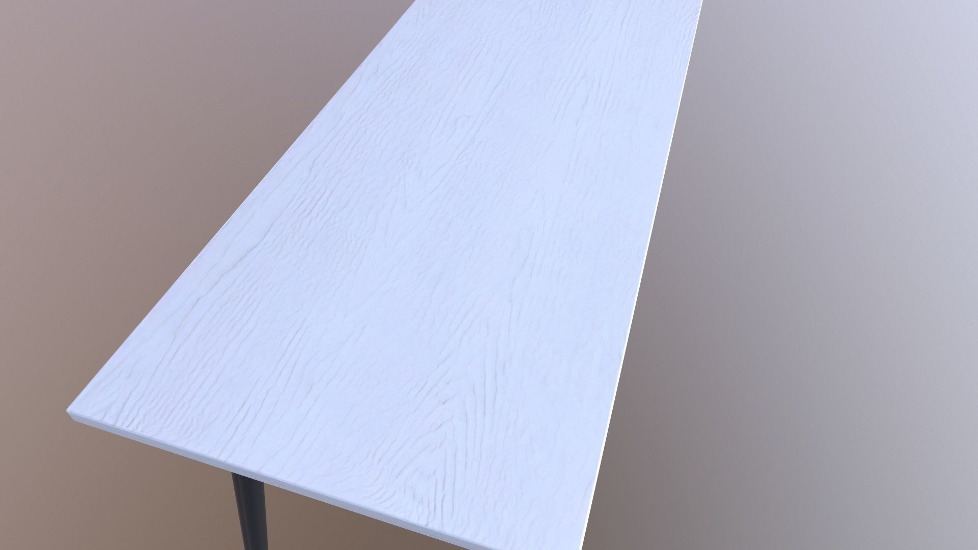 Wooden Table 3D model_5