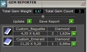 Three Stone Emerald Ring 4521 3D print model_6