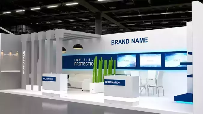 exhibition 3D model