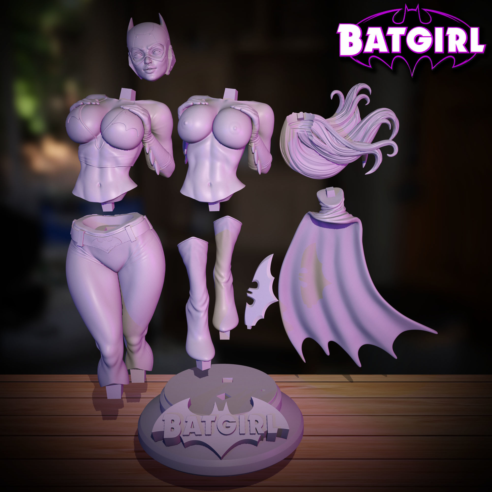VAMPIRELLA STL FAN ART 3D print model_17
