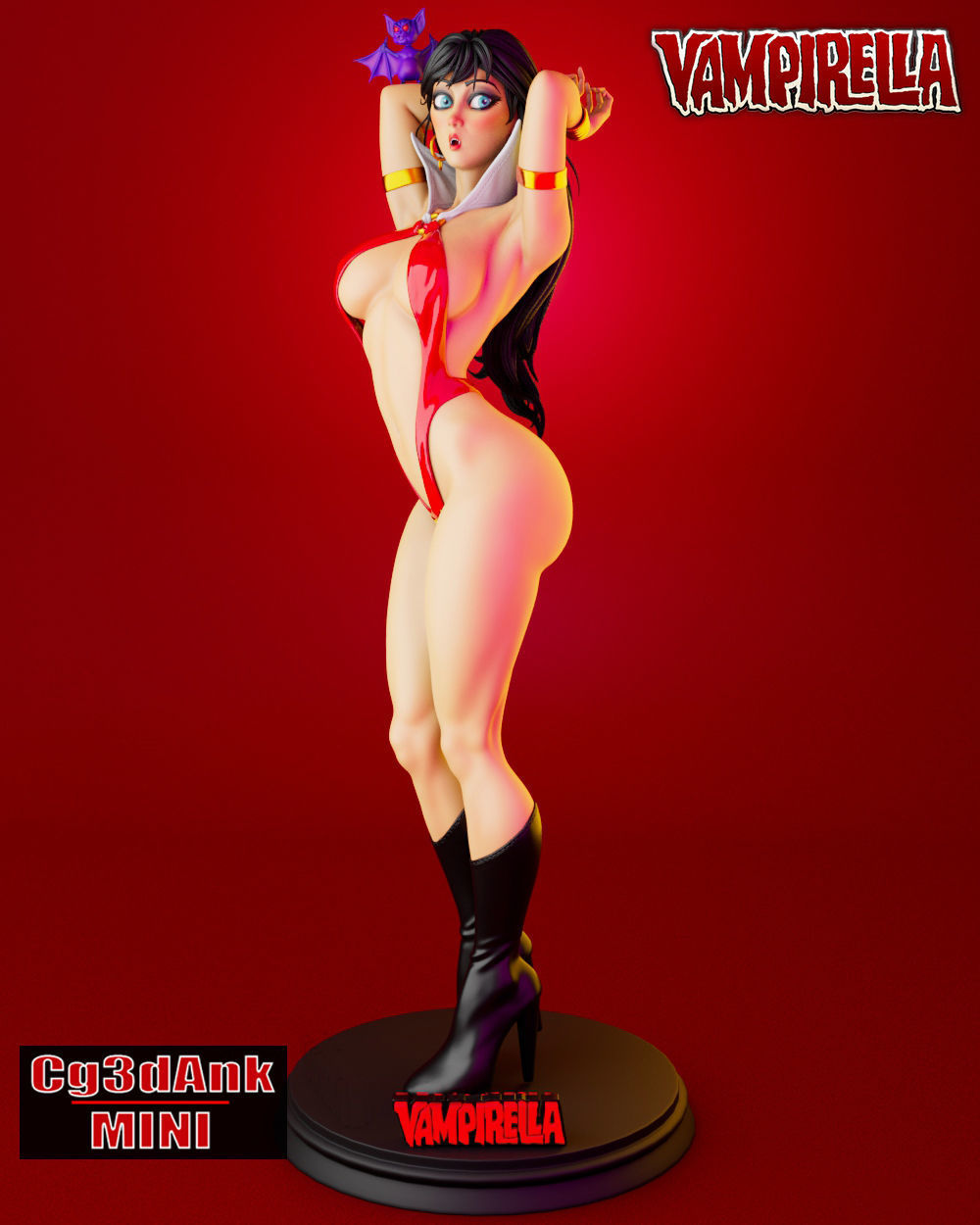 VAMPIRELLA STL FAN ART 3D print model_8