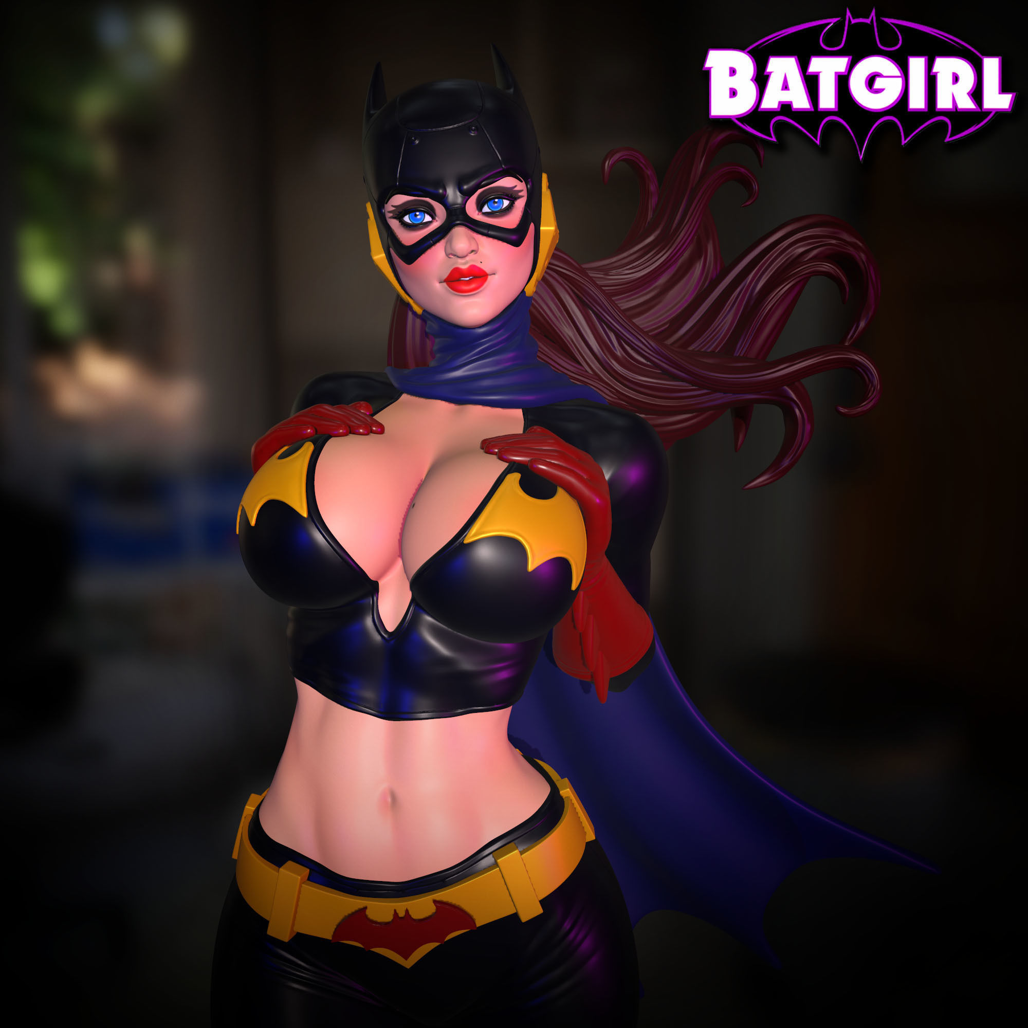 VAMPIRELLA STL FAN ART 3D print model_18