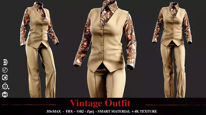 Vintage Outfit 002