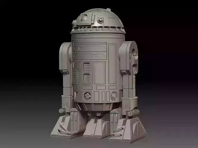 R9 Astromech Articulation 3d print STL files