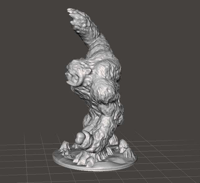 WAMPA LEGION MINIATURE MODELS FOR SCIFI OR FANTASY GAMES DND RPG 3D print model_3