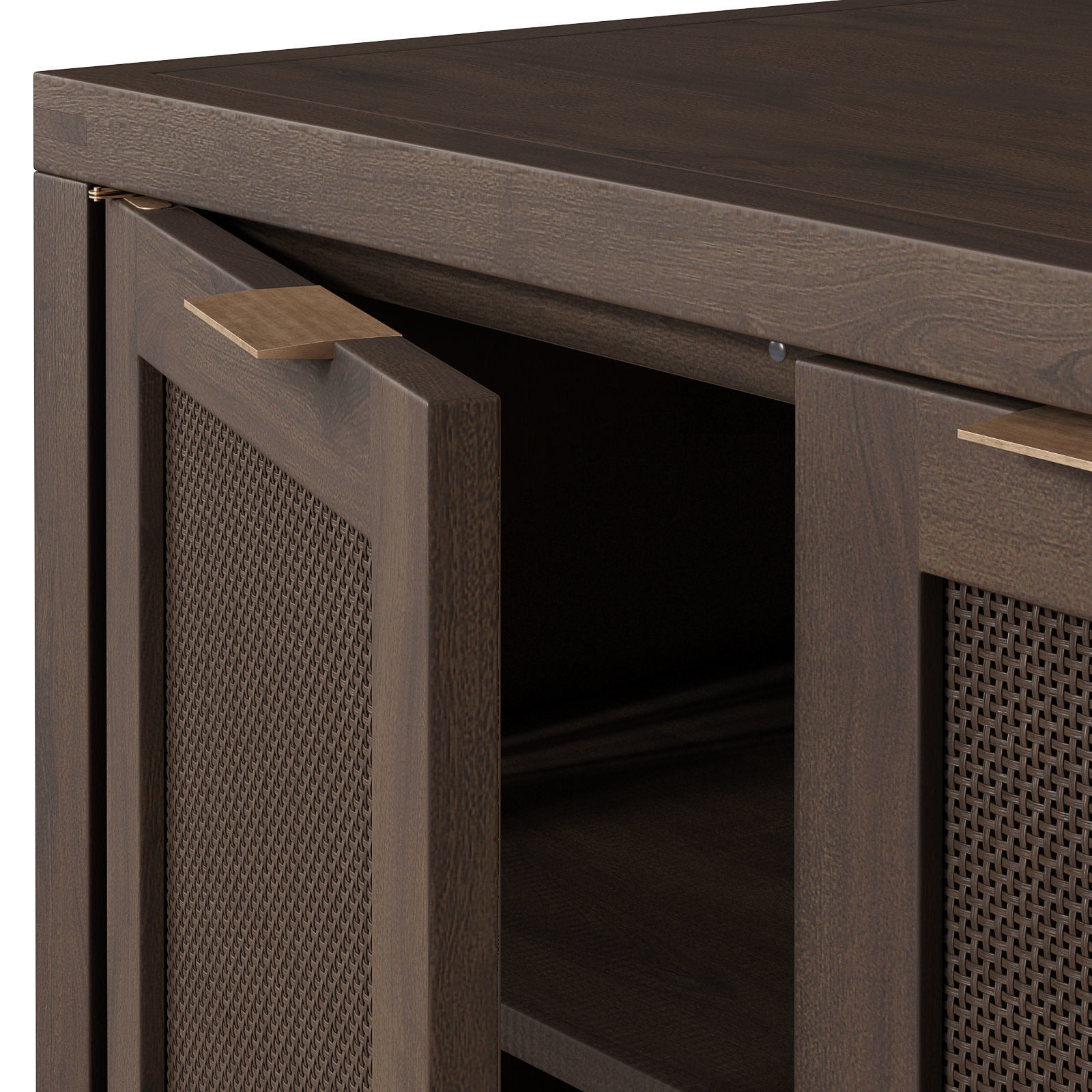 Crate and Barrel Blake 68 media console 3D model_5