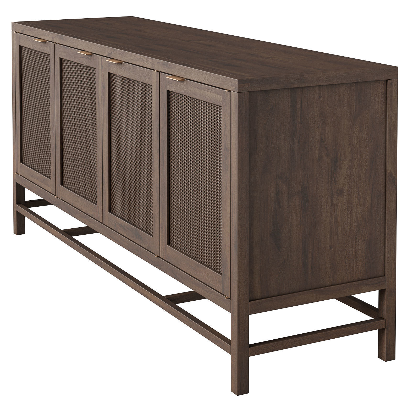 Crate and Barrel Blake 68 media console 3D model_2