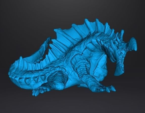 AGNAKTOR PVC PLASTIC FIGURE MODEL DRAGON MONSTER FANTASY GAMES 3D print model_8