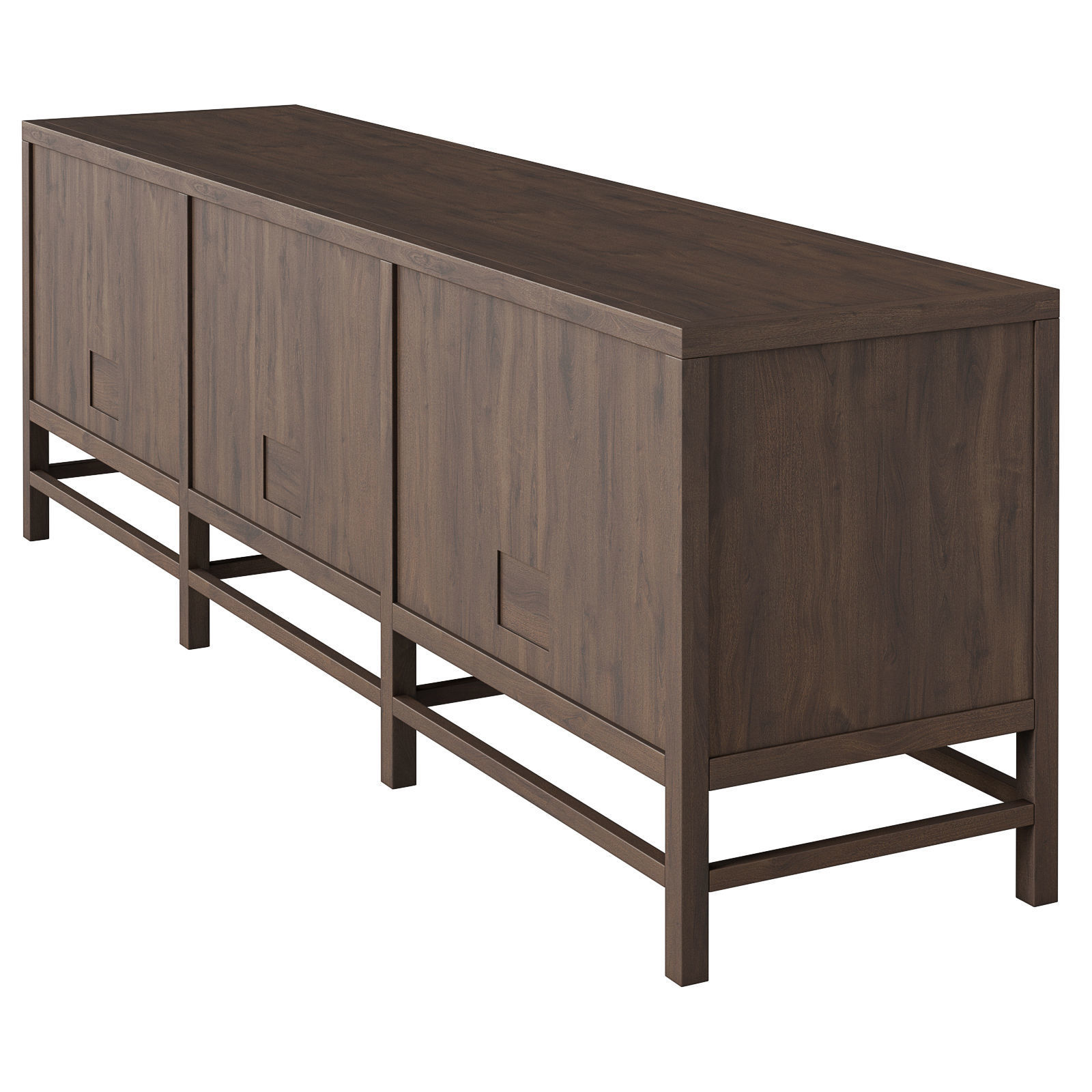 Crate and Barrel Blake 85 TV console 3D model_4