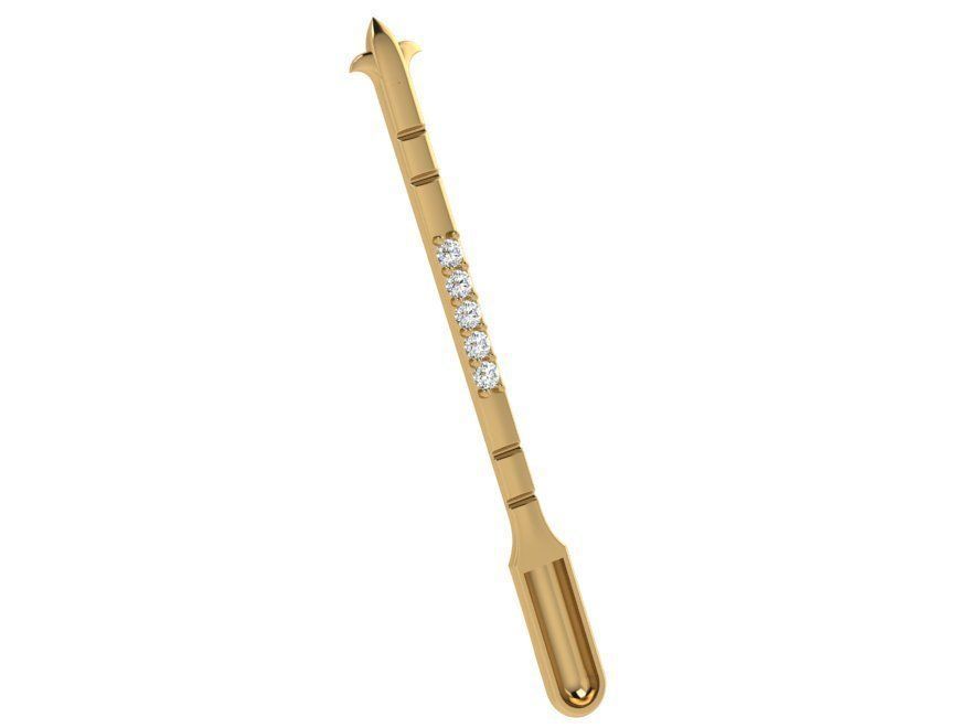 Diamond Spoon 4551 3D print model_1