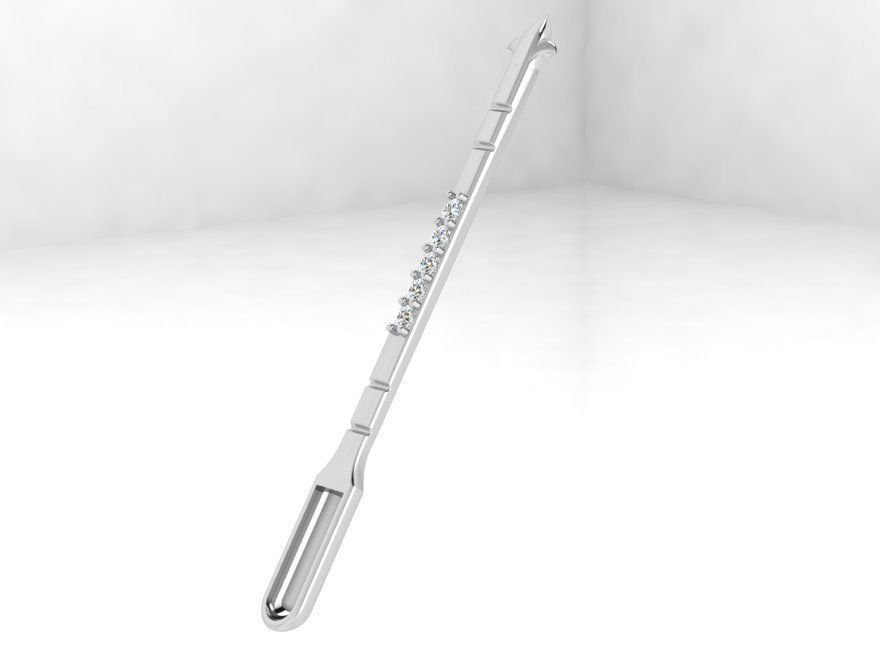 Diamond Spoon 4551 3D print model_3