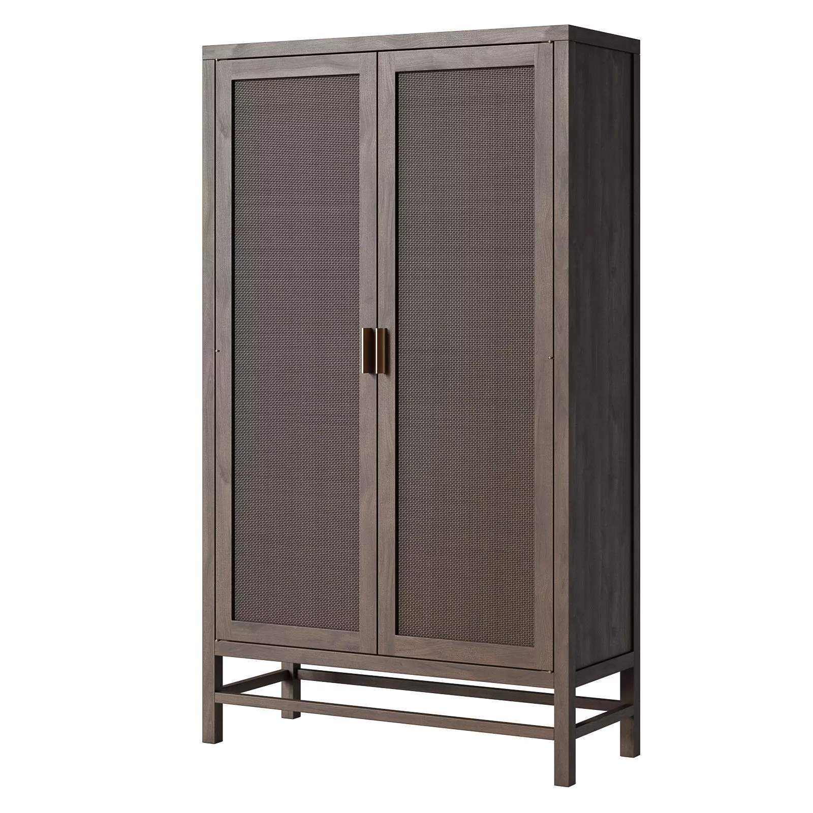 Crate and Barrel Blake Storage Cabinet 3D model_0